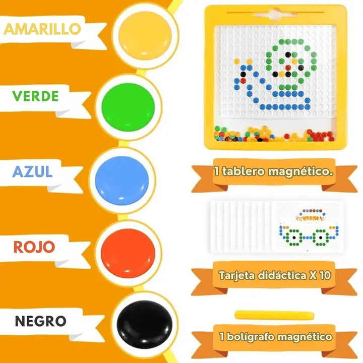 TABLERO MAGNÉTICA INTERACTIVO KIDS™