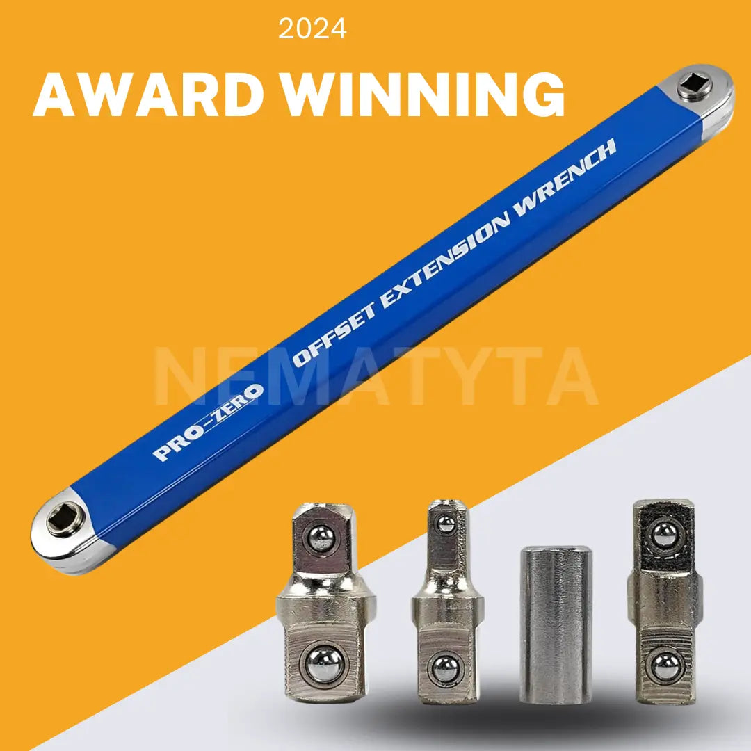 OFFSET EXTENSION™️🔧LLAVE EXTENSORA➕ 3 ADAPTADORES
