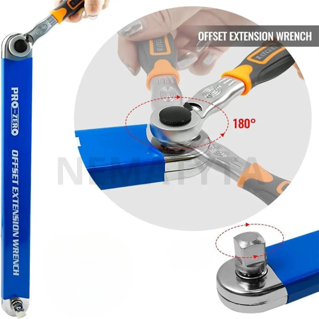 OFFSET EXTENSION™️🔧LLAVE EXTENSORA➕ 3 ADAPTADORES