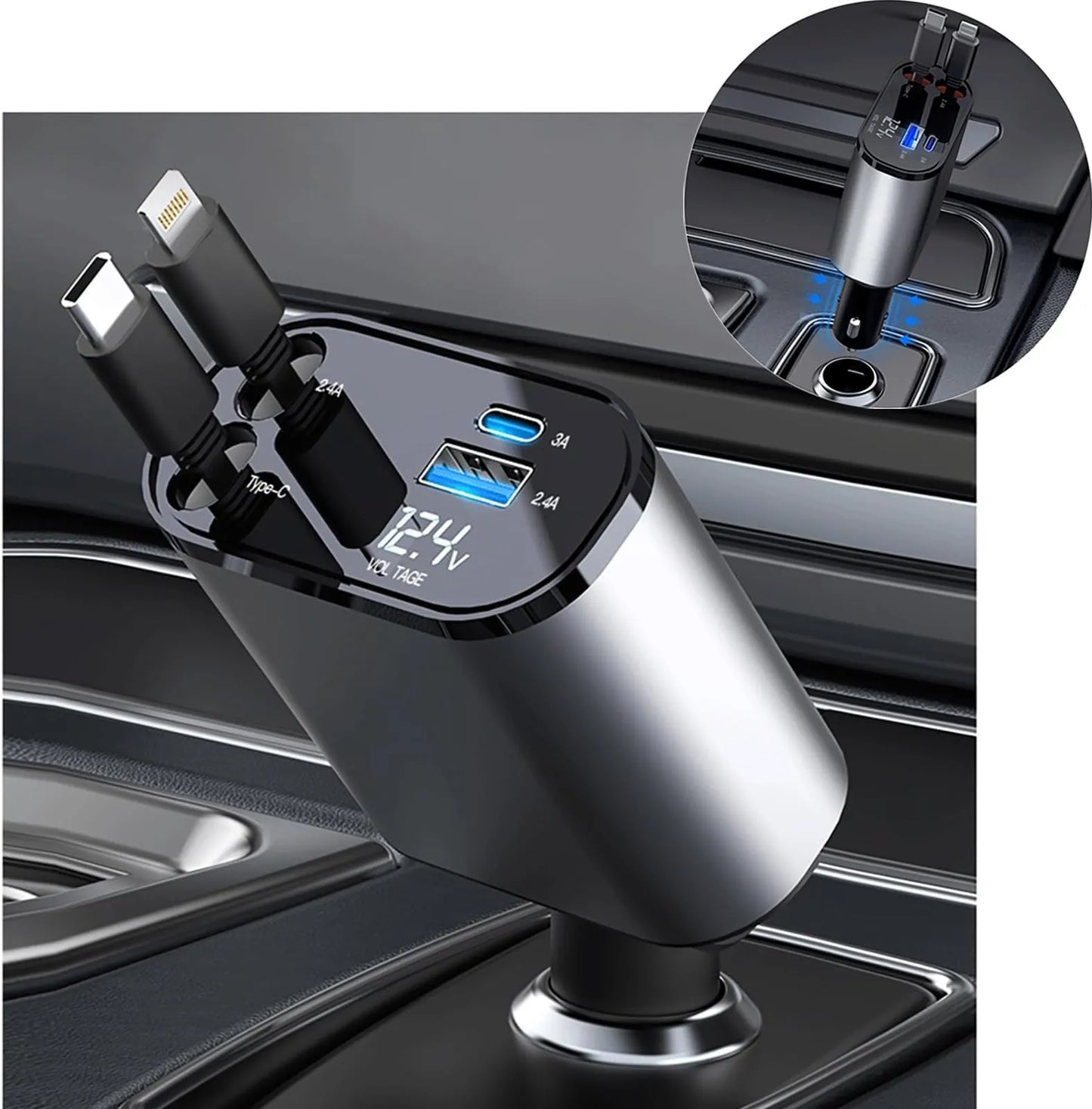 CARGADOR UNIVERSAL® 4 EN 1 ⚡