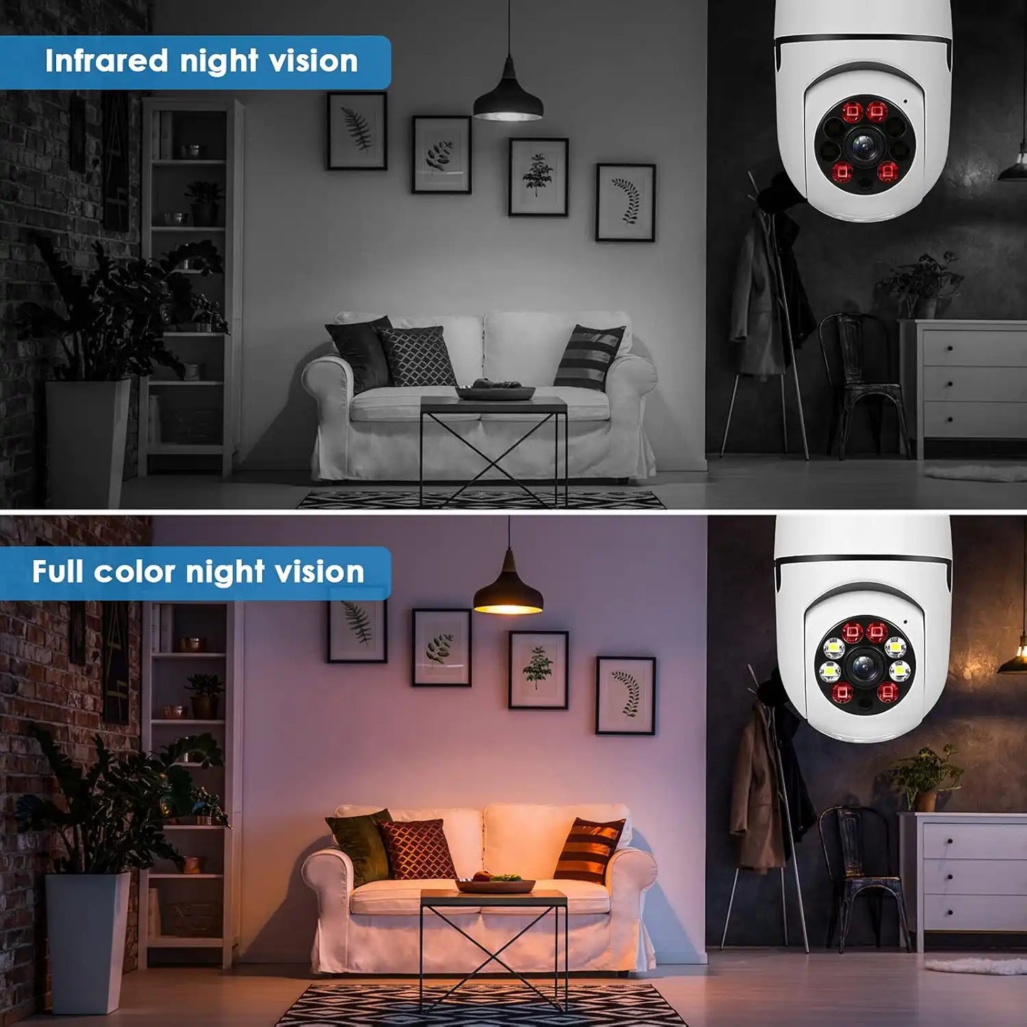 CAMARA BOMBILLO™ 🛡️-PROTECCIÓN INTELIGENTE 🚨