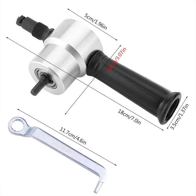 CORTADOR DE LAMINA DOBLE™ ADAPTADOR PARA TALADRO