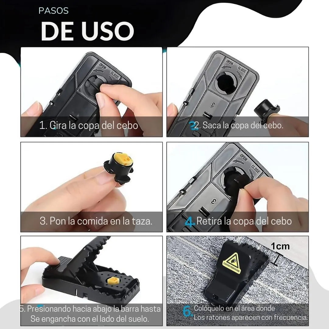 TRAMPA ESTERMINADORA🚫 REUTILIZABLE®PAGA 1 LLEVA 2✨