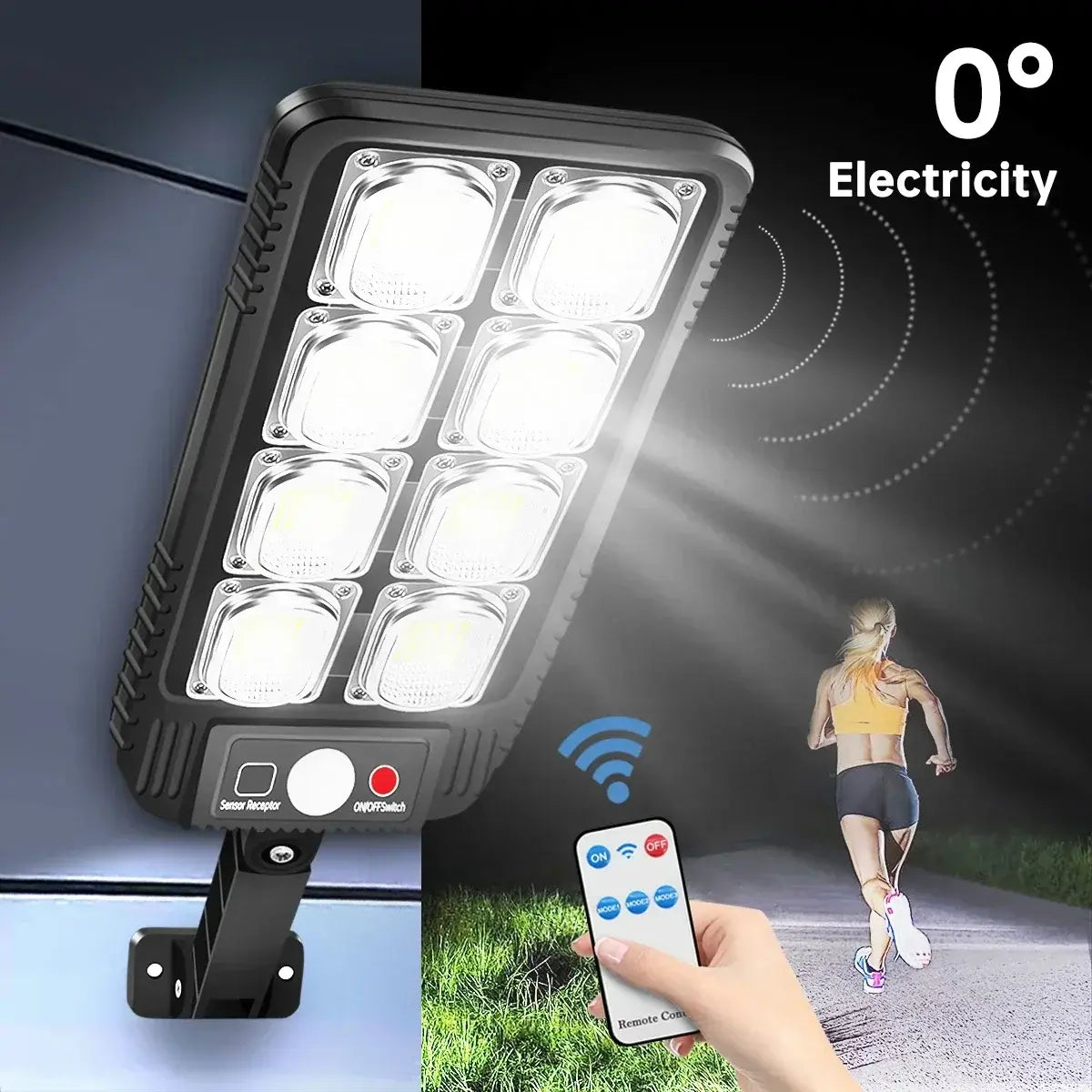 Lámpara LED Solar Premium- PARA EXTERIORES