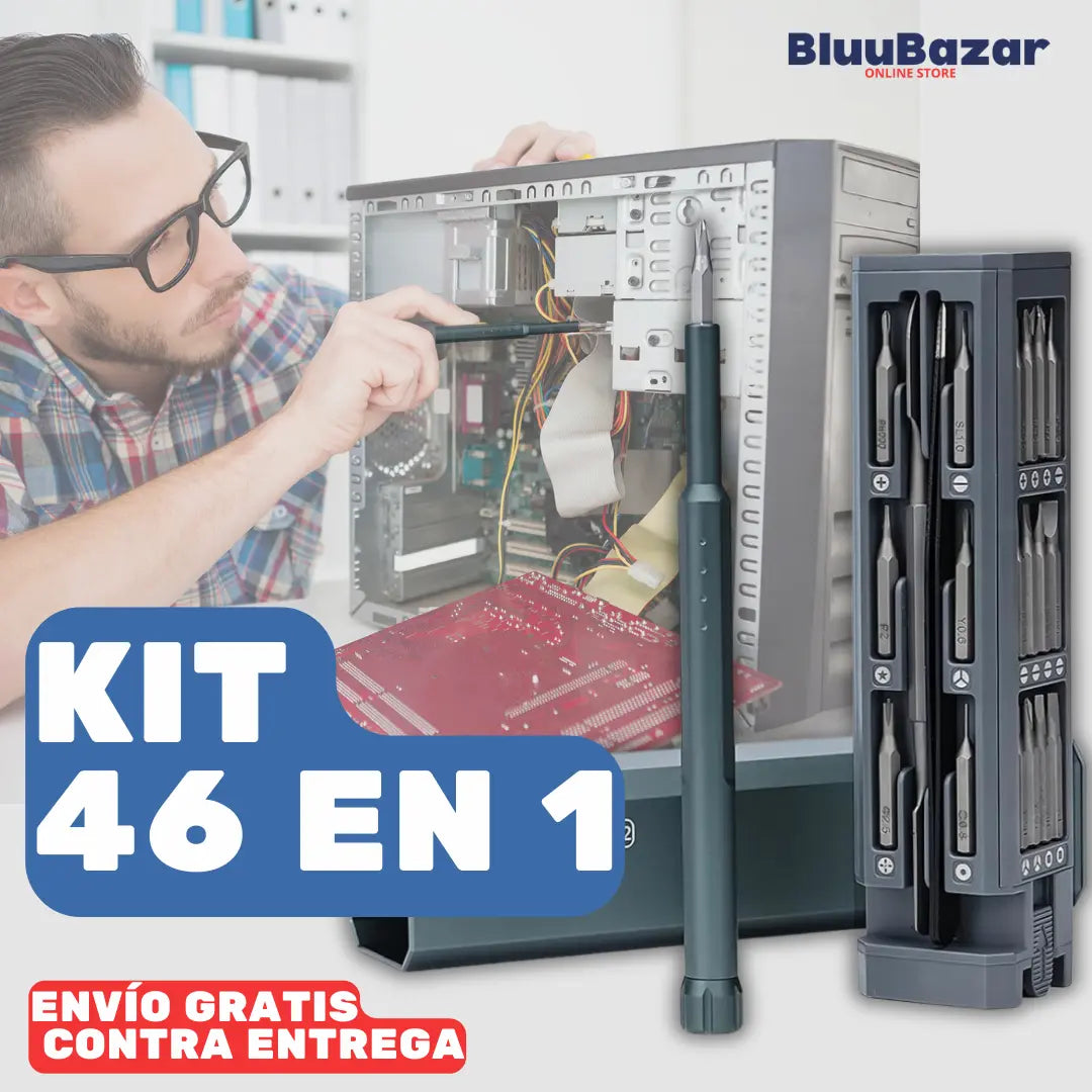 KIT DESTORNILLADORES MAGENICOS™46 EN 1