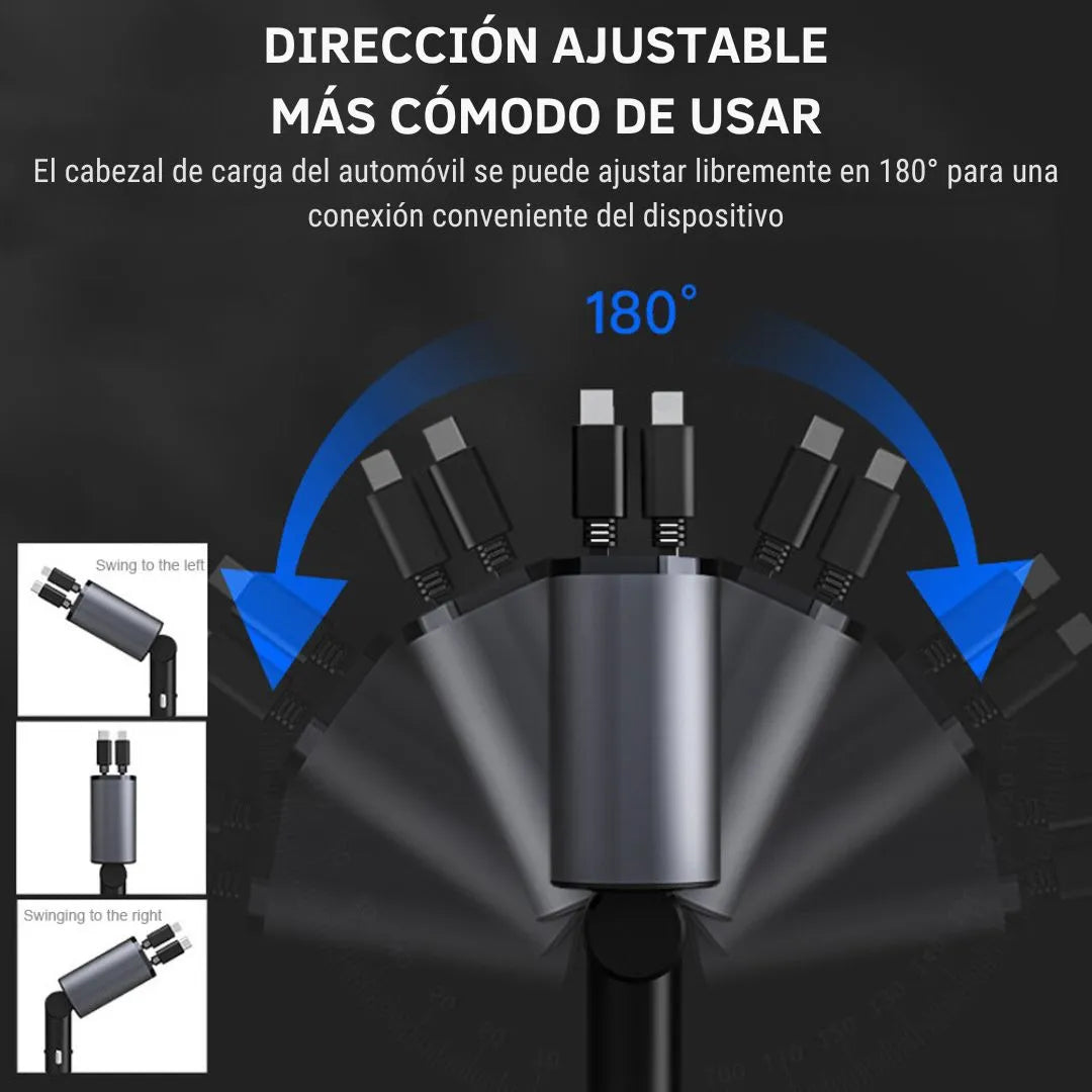 CARGADOR UNIVERSAL® 4 EN 1 ⚡