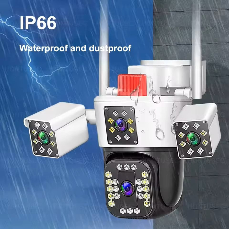 CAMARA DE SEGURIDAD PULPO🐙3 LENTES NEW 2025-