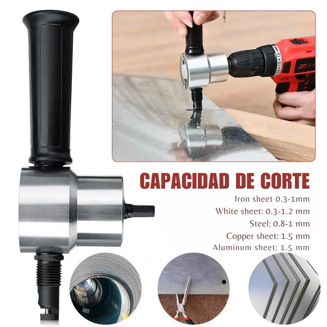 CORTADOR DE LAMINA DOBLE™ ADAPTADOR PARA TALADRO