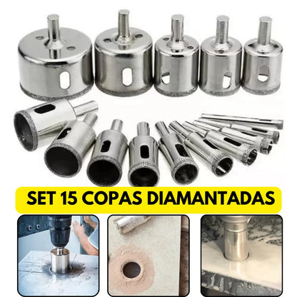 SET 15 COPAS DIAMANTADAS™ 💎