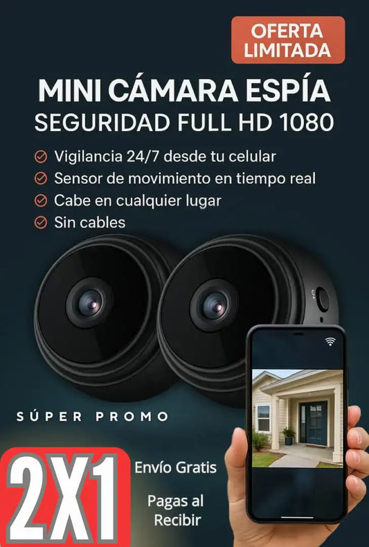Mini camara 2x1