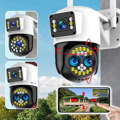 CAMARA DE SEGURIDAD X2-ROTACION 360°-90°